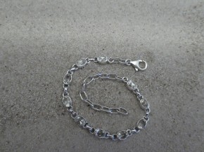 Bergkristall - Armband / 925'er Silber