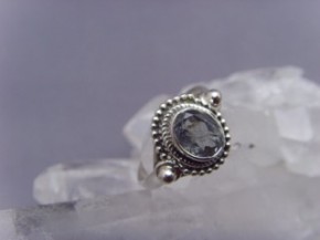Turmalin Ring / 925'er Silber / facettiert